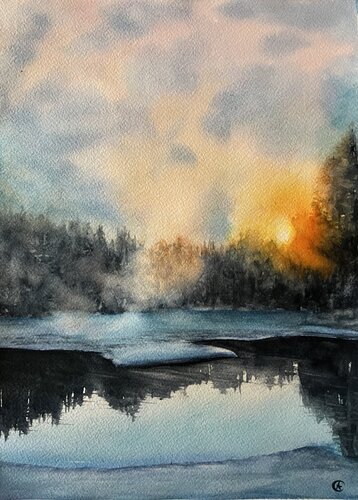 Veal of night von Annett Coumont, Malerei kaufen auf Singulart