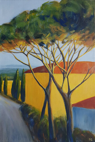 Tuscany by Daria Startseva, 油畫 for Sale on Singulart