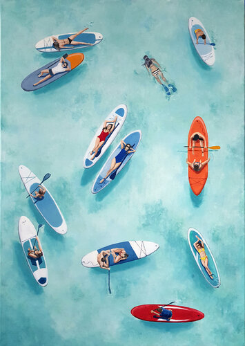 Summer by Daria Startseva, 油畫 for Sale on Singulart