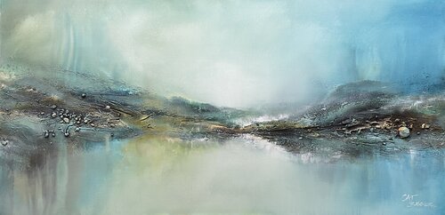 Spiel der Spiegelungen di CAT BAKKER, Pittura in vendita su Singulart