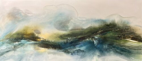 nature's whisper di CAT BAKKER, Pittura in vendita su Singulart