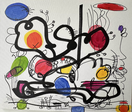 Energetic Symphony van Regia Marinho, Schilderij te koop op Singulart