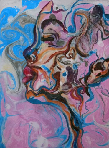 Tourne_tourne di Ahmed ZAIBI, Pittura in vendita su Singulart