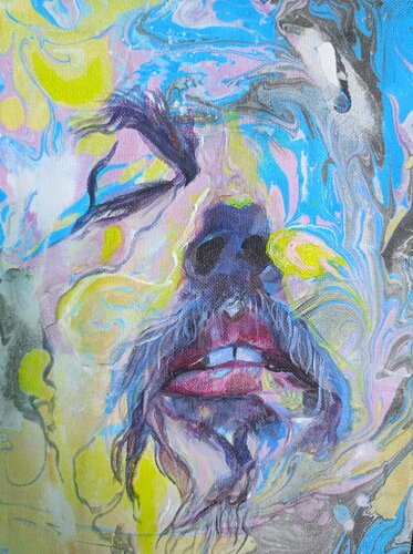 Silence_je_rêve by Ahmed ZAIBI, 회화 for Sale on Singulart