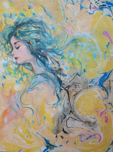 Silence_Soudaine di Ahmed ZAIBI, Pittura in vendita su Singulart