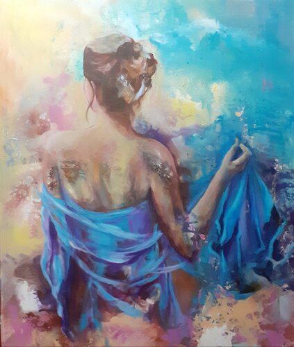 Le_Dos_Rebelle by Ahmed ZAIBI, Painting for Sale on Singulart