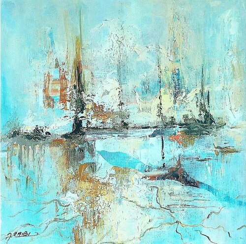 When_Im_Lost di Ahmed ZAIBI, Pittura in vendita su Singulart