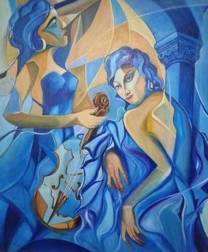 ZouZ_Sbeya von Ahmed ZAIBI, Malerei kaufen auf Singulart