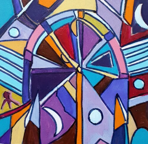 LaPorte_mistère van Ahmed ZAIBI, Schilderij te koop op Singulart