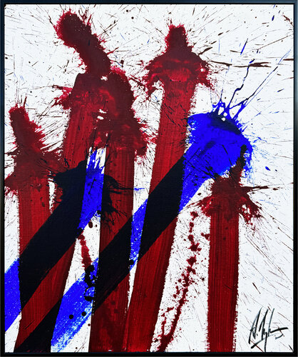ABSTRACT MOMENTUM 02 van Alexander Wyhnalek, Schilderij te koop op Singulart