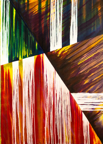Panta rhei 2 par Klaus Strahlendorff, Peinture en vente sur Singulart