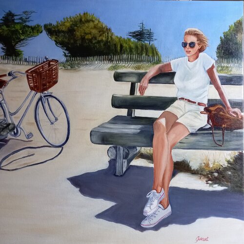 instant rêvé di colette jurquet, Pittura in vendita su Singulart
