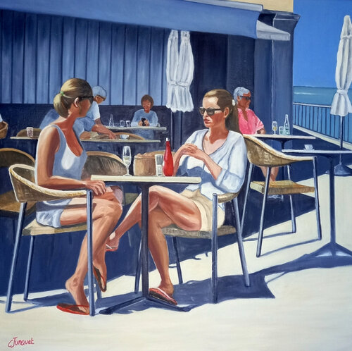 Lumière d'été et confidences di colette jurquet, Pittura in vendita su Singulart