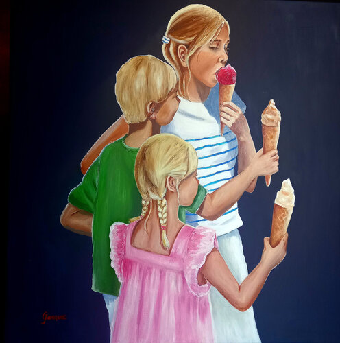 Souvenirs d'enfance van colette jurquet, Schilderij te koop op Singulart