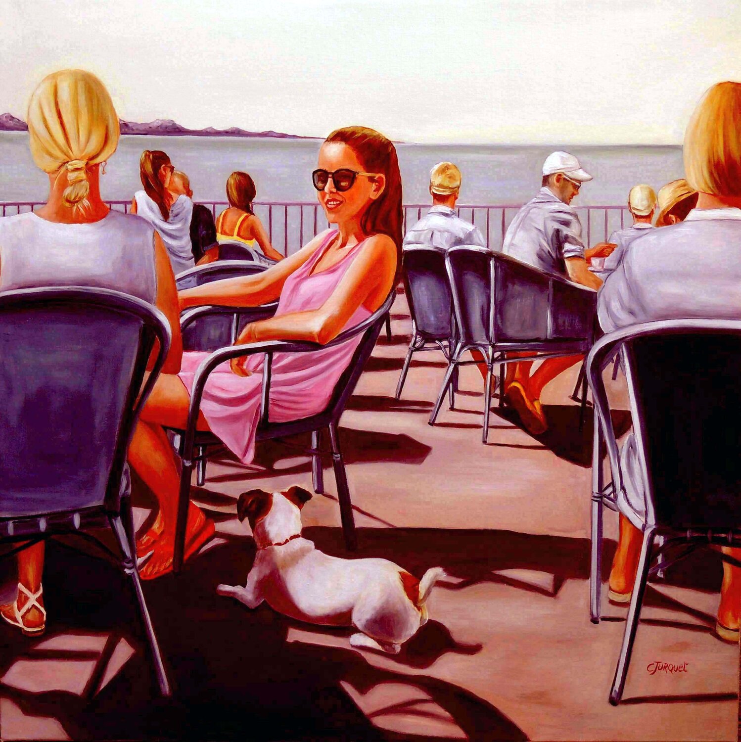 terrasse ensoleillée colette jurquet