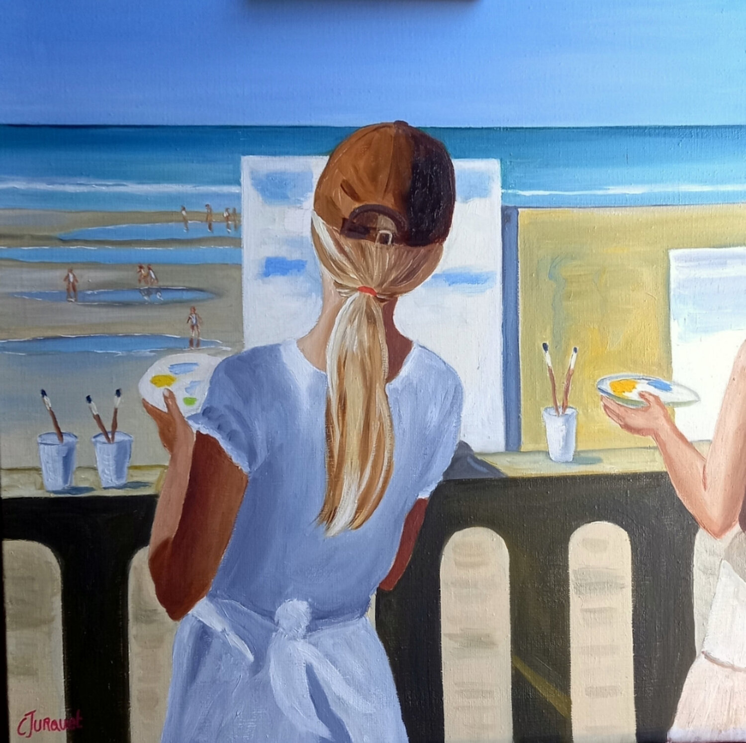 Eclat de couleurs sur la côte colette jurquet