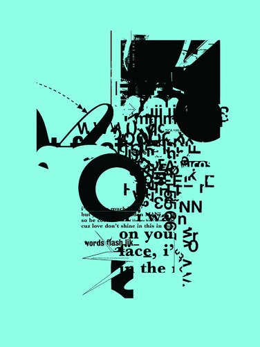 Words Flash Like Blades von Tom Hawke, Digital kaufen auf Singulart
