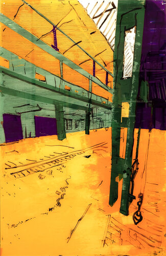 Naxos I by Andreas Masche, Painting for Sale on Singulart