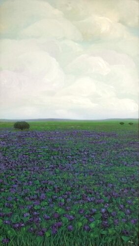 Lluvia de primavera von Carmen Mira, Malerei kaufen auf Singulart