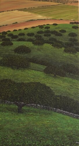 Montes de encinas van Carmen Mira, Schilderij te koop op Singulart