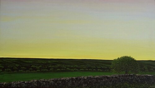 Amanecer en el monte par Carmen Mira, Peinture en vente sur Singulart