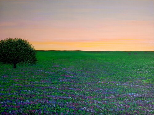 Atardecer de primavera von Carmen Mira, Malerei kaufen auf Singulart