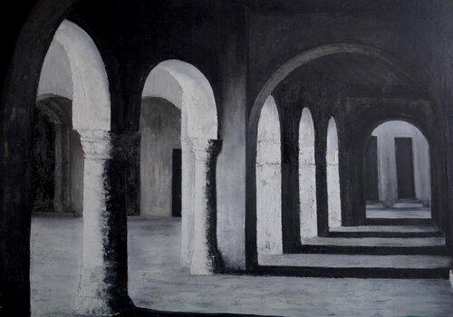 Arcada árabe de Carmen Mira, Pintura a la venta en Singulart