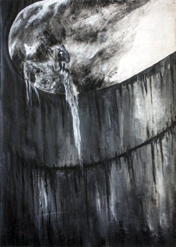 Der Schacht par Marcel van Beek, Peinture en vente sur Singulart