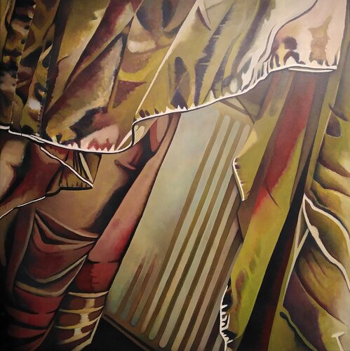 Der Vorhang di Marcel van Beek, Pittura in vendita su Singulart