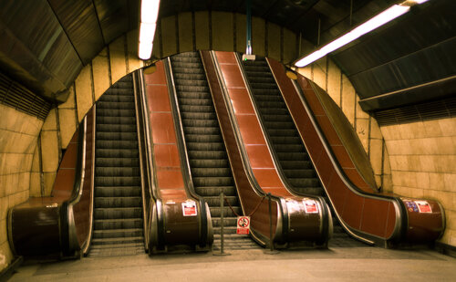 Rolltreppe Marcel van Beek