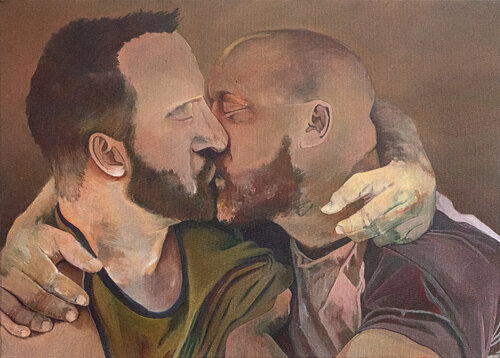 Im Schatten par Marcel van Beek, Peinture en vente sur Singulart