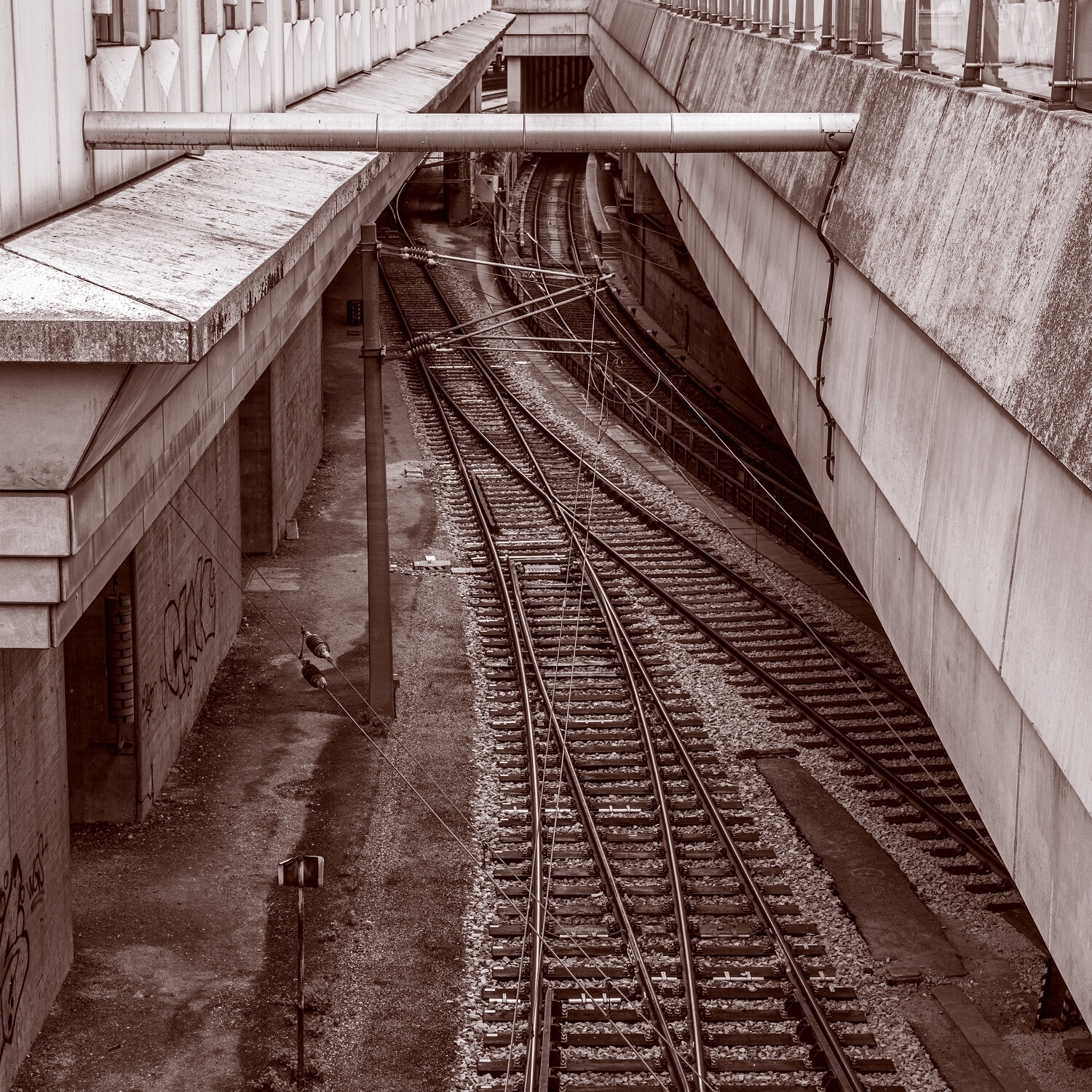 Flucht VII: Wien (Gleiskurven) Marcel van Beek