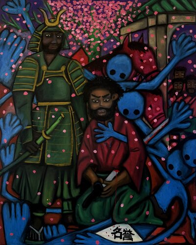 SEPPUKU von Sidney Blu, Malerei kaufen auf Singulart