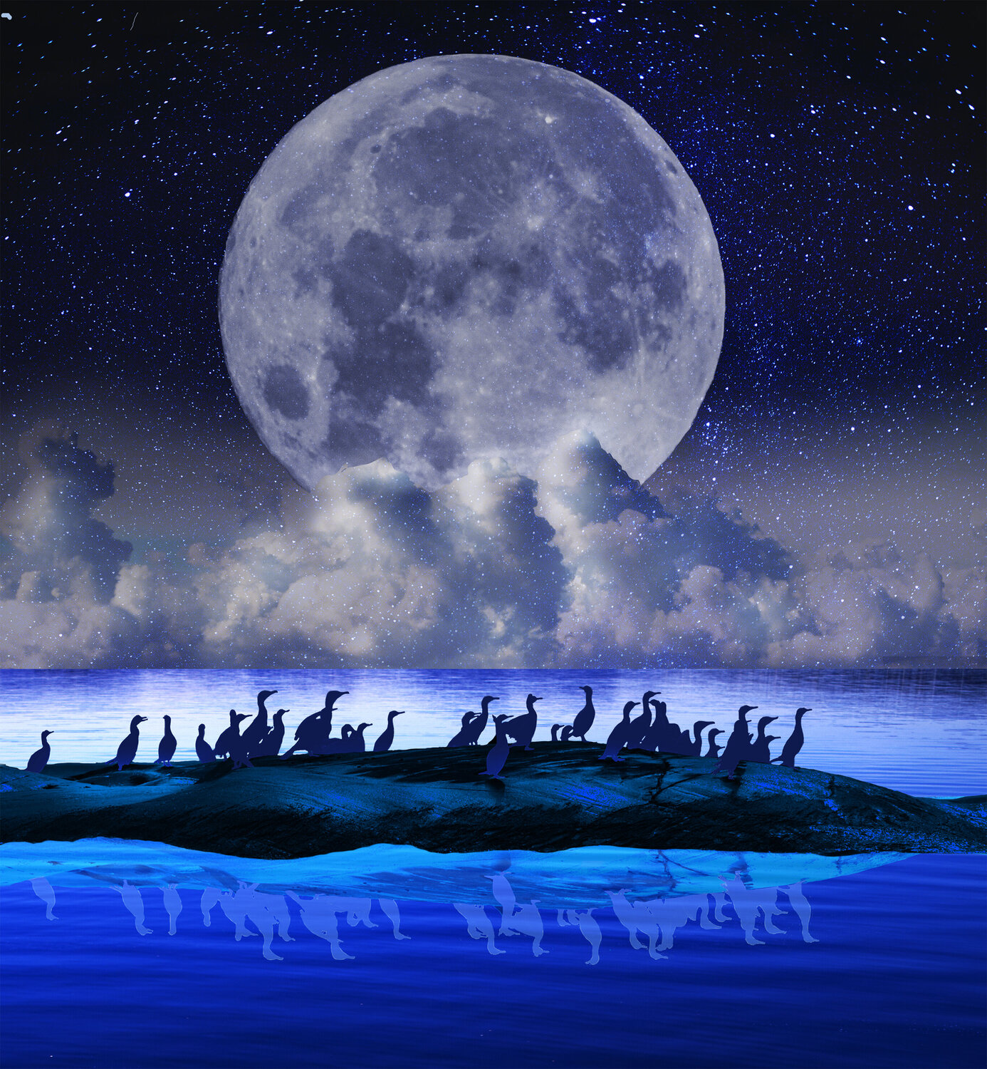 UNDER THE FULL MOON rolf Sørensen-Lyle