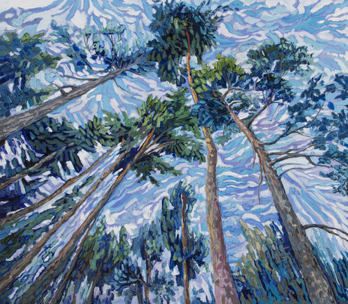 Blue and White Sky van Lilit Vardanyan, Schilderij te koop op Singulart