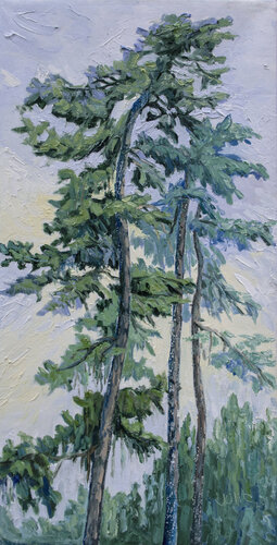 Song Of The Pines von Lilit Vardanyan, Malerei kaufen auf Singulart