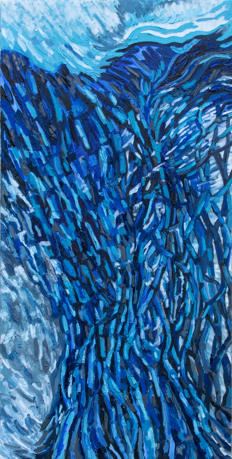 Trees in Blue Lilit Vardanyan