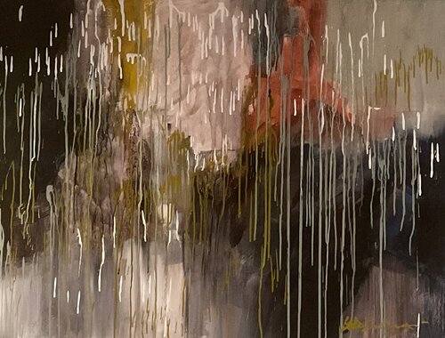 Listening to Mozart #6 de Didi Gadjanski, Pintura a la venta en Singulart
