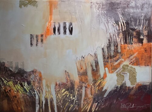 Orange passage von Didi Gadjanski, Malerei kaufen auf Singulart