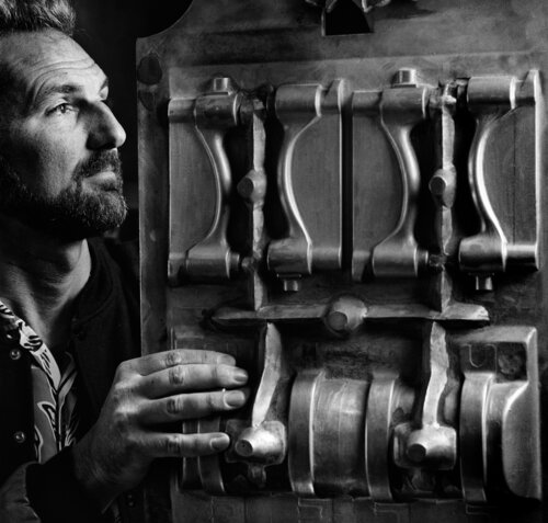 Architect Thomas Mayne di Jeff Corwin, Fotografia in vendita su Singulart