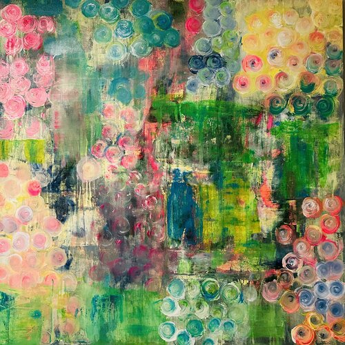 Colorful Summer de Margitta Mikus, Pintura a la venta en Singulart