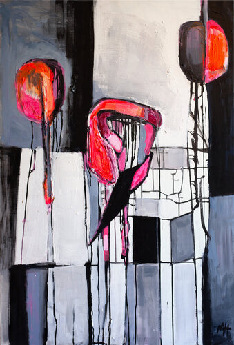 F/3 van Maria Husarska, Schilderij te koop op Singulart