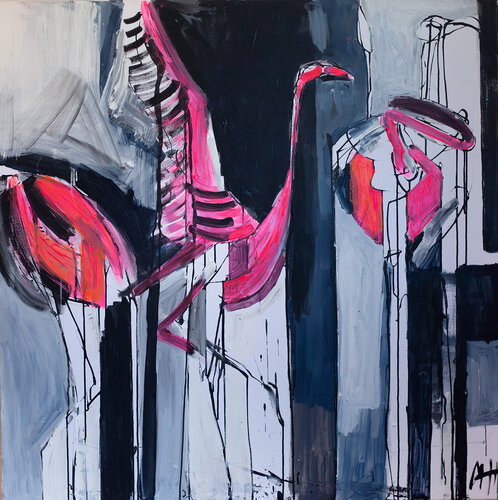 F/6 van Maria Husarska, Schilderij te koop op Singulart