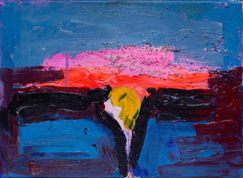 The moment van Maria Husarska, Schilderij te koop op Singulart