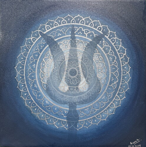 Jhelum van Henna Bajaj, Schilderij te koop op Singulart