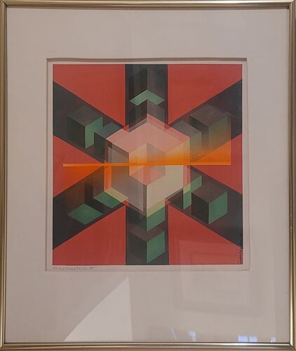 "DESTELLOS IV" by Mario Agatiello, Painting for Sale on Singulart