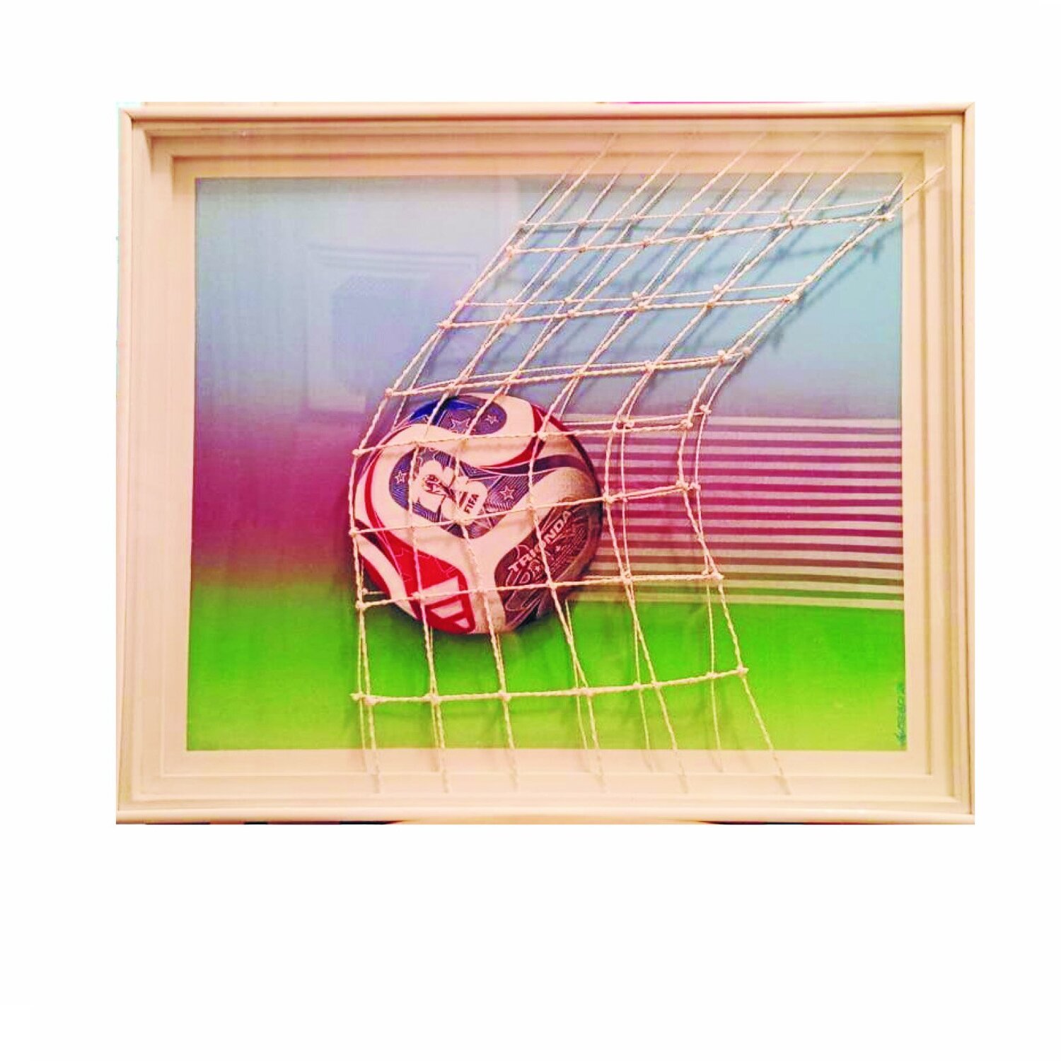 "SOBRE LA HORA VI" Mario Agatiello Original painting for sale