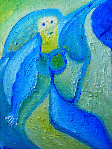 Novas mulheres de barba.  NINFA DO MONDEGO DE COIMBRA - 2018 van Celso PREI, Digitaal te koop op Singulart