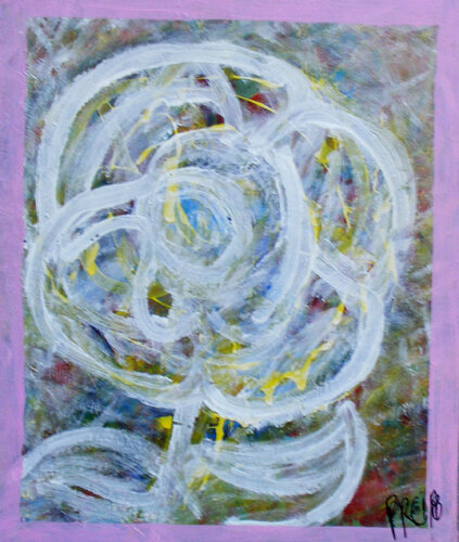 (sem Titulo)  60 por 50 acrilico stela Celso Prei 2018 van Celso PREI, Schilderij te koop op Singulart