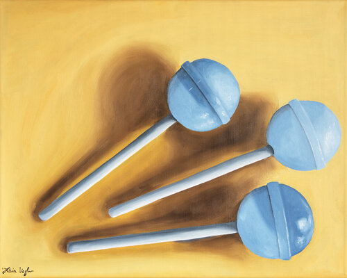 Sugar Spectrum No. 1 – Soft von Silvia Vogler, Malerei kaufen auf Singulart